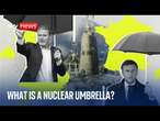 What is a nuclear umbrella?