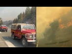 Um morto e nove feridos em grande incêndio florestal na França | AFP