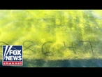CHILLING vandalism at Reflecting Pool includes threats, blood-written messages