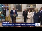 COMING UP: Swearing-in ceremony for Jeanine Pirro as interim U.S. attorney for D.C.