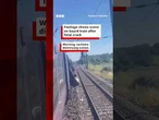 Footage shows scene on board Bedford train after fatal crash. #Bedford #Train #BBCNews
