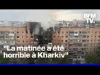 Ukraine: Kharkiv ciblée par une attaque massive de drones et missiles russes