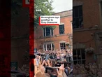 Ozzy Osbourne's cortege passes through Birmingham. #OzzyOsbourne #BBCNews