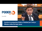 Assista às perguntas feitas a Haddad por Jordy e Nikolas antes de bate-boca