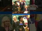 Stunning reporter whose beauty left Trump speechless
