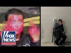 Man arrested for dumping paint on ICE facility seen visibly shaken