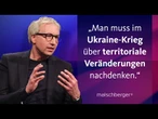 Welcher Weg führt zum Frieden? Katrin Göring-Eckardt und Johannes Varwick diskutieren | maischberger