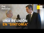 El PAPA se REÚNE con SÁNCHEZ a DIEZ DÍAS para la VISITA de LEÓN XIV a ESPAÑA | RTVE Noticias