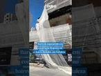 Barra de ferro de superprédio em construção despenca no bairro Meirelles, em Fortaleza #shorts