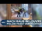PARIS: Nach Diebstahl im Louvre! Polizei fasst Verdächtige! Beute bleibt verschwunden