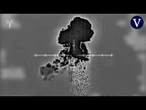 Así es como buques lanzamisiles de la Armada israelí interceptan 8 drones iraníes