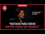 Daniella critica aborto e diz que Estado não deve impor visão de mundo