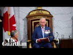 King Charles tells Canadian parliament that country will stay 'strong and free'