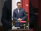 POŻEGNANIE HOŁOWNI! Nagle wstał podczas posiedzenia Sejmu