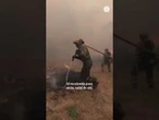 Un bombero graba en primera persona la lucha contra los incendios #Incendios #Bombero #Cámara