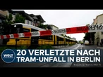 UNFALL IN BERLIN: Zugteil plötzlich aufgerissen! Straßenbahn entgleist in Neu-Hohenschönhausen