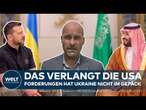 UKRAINE: Schwere Verhandlungen in Saudi-Arabien - Kompromissbereitschaft wächst