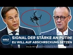EU-GIPFEL IN KOPENHAGEN: Braucht Nato einen "Drohnenwall"? Europa reagiert auf Putins Provokationen!