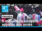 9 millions de rwandais sont appelés aux urnes pour des élections dominées par Paul Kagamé