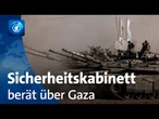 Israels Sicherheitskabinett berät über Gaza-Waffenruhe und Geiselfreilassung
