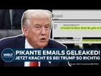 USA: Pikante Emails von Jeffrey Epstein über Trump geleaked! Hatte Trump Sex mit Virginia Giuffre?