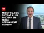 Ministro à CNN: Críticas a Lula precisam ser feitas internamente primeiro | BASTIDORES CNN