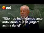 Lula alfineta Musk na ONU: 'Não nos intimidamos ante indivíduos que se julgam acima da lei'