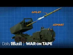 How HIMARS delivers precision strikes deep behind Russian lines | War on Tape | Daily Mail