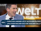 MEINUNG: Aufschwung Ost mit Christian Lindner? – Ex-Minister greift jetzt in der Autobranche an!
