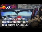 LG UltraGear OLED GX9: como é o novo monitor gamer com tela curva