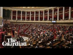 French parliament debates no confidence motions in government – watch live