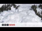 How do arctic communities protect themselves from avalanches? | BBC News