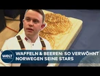 WM-KÜCHE: Norwegens Chefs verwöhnen ihre Stars mit Waffeln und Beeren – im Überblick
