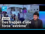 Gaza : ordre d'évacuation, des frappes d'une force "extrême" • FRANCE 24