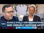 BUNDESTAG: Vertrauensfrage! Blick auf die AfD! Könnte Scholz mit Plan scheitern?