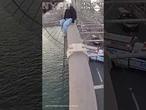 Bodycam footage shows NYPD rescue woman in crisis on Brooklyn Bridge