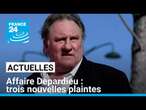 Affaire Depardieu : trois nouvelles plaintes à la veille de son procès • FRANCE 24