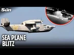Ukraine BLOWS UP two Russian sub-hunting sea planes for first time in Crimea