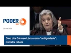 Dino cita Cármen Lúcia como "antiguidade"; ministra rebate
