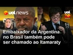 Janaína Figueiredo: embaixador da Argentina no Brasil também pode ser chamado após discurso de Milei