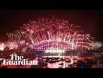 Sydney enters 2025 as 1m people gather to watch fireworks display