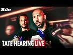 LIVE: Andrew and Tristan Tate face extradition hearing in Miami