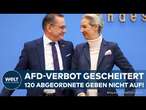 AFD-VERBOT: Verbotsantrag gescheitert – Politiker kämpfen weiter gegen rechtsextreme Weidel-Partei!