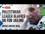 Key Palestinian militant leader speaks to Sky News