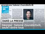 Géorgie, la résistance de la présidente pro-européenne, Salomé Zourabichvili • FRANCE 24