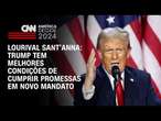 Lourival Santa’Anna: Trump tem melhores condições de cumprir promessas em novo mandato | AGORA CNN