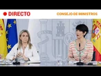 DIRECTO | RUEDA de PRENSA posterior al CONSEJO de MINISTROS (16/06/2026) | RTVE Noticias