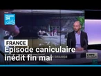 France : épisode caniculaire inédit en mai après une série de records de chaleur • FRANCE 24