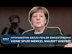 ANGELA MERKEL: Untersuchungsausschuss zum Afghanistan-Debakel! Ex-Kanzlerin verteidigt Entscheidung