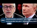 UKRAINE-KRIEG: Neues Russen-Angebot? "Ein Zynismus, den Putin an den Tag legt!" Experte knallhart!